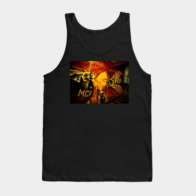 Manchester bee Tank Top by outlawalien